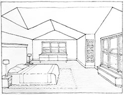 Bedroom - Hamptons Residential Architecture