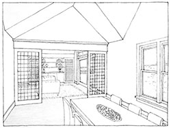 Dining Room - Hamptons Residential Architecture